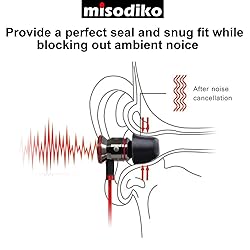 misodiko M300S Memory Foam Earbuds Tips for Shure