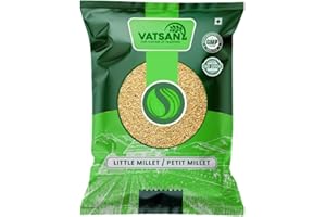 Vatsan Little Millet (1 lbs) (Petit Millet) | Kutki | Samai |Same | Samulu | Siridhanya | Chama