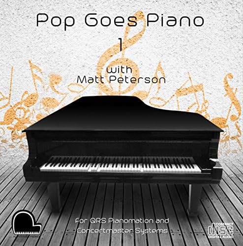 Pop Goes Piano 1 - QRS Pianomation and Baldwin Concertmaster Compatible Player Piano MP3's on USB Flash Drive