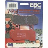 EBC Brakes FA409V Semi Sintered Disc Brake Pad, Black, 1x1x1