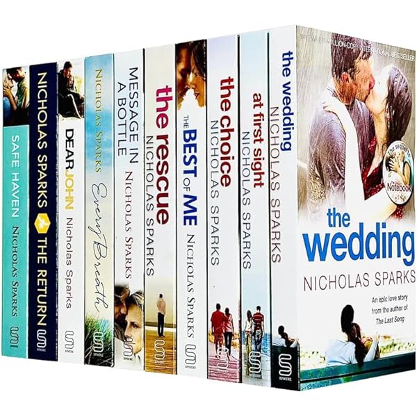NICHOLAS SPARKS - SET OF 4 BOOKS - The Last Song/The