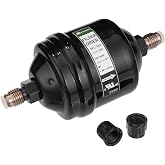 HONG SEN DFL-052 Refrigerant Filter Drier 1/4'' Threaded Connection, Compatible with CFC, HCFC, HFC Refrigerants &ndash; Fits 1-5 Ton HVAC &amp; Refrigeration Systems