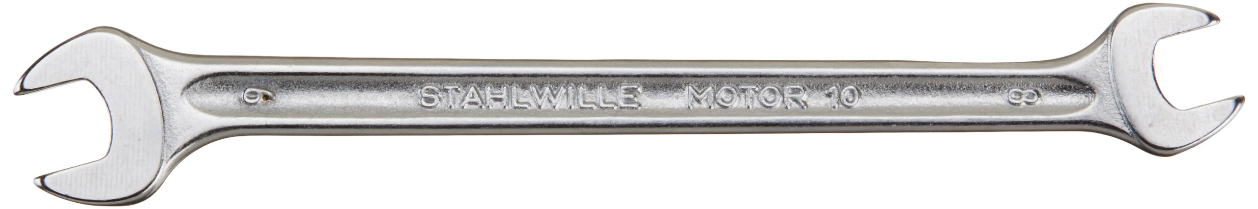 Stahlwille 10 8 X 9 "10" Double Open Ended Spanner Set, Silver, 8 x 9 mm