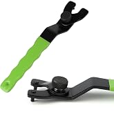 KINMINGZHU Adjustable Pin Wrench for Angle Grinder Machine,Grinder Spanner ​Wrench (Green)