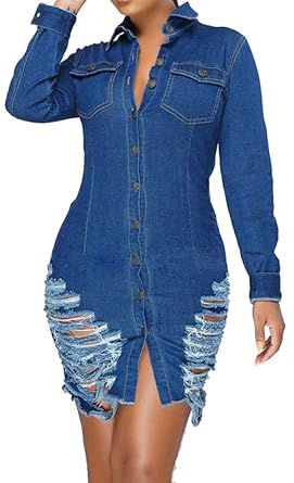 denim midi dress uk