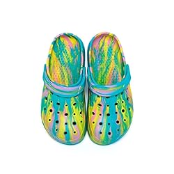 Generic Boys&Girls Classic Marbled Tie Dye Clog