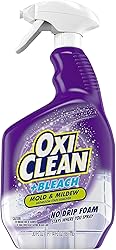 OxiClean plus Bleach, No Drip Foam, Mold & Mildew