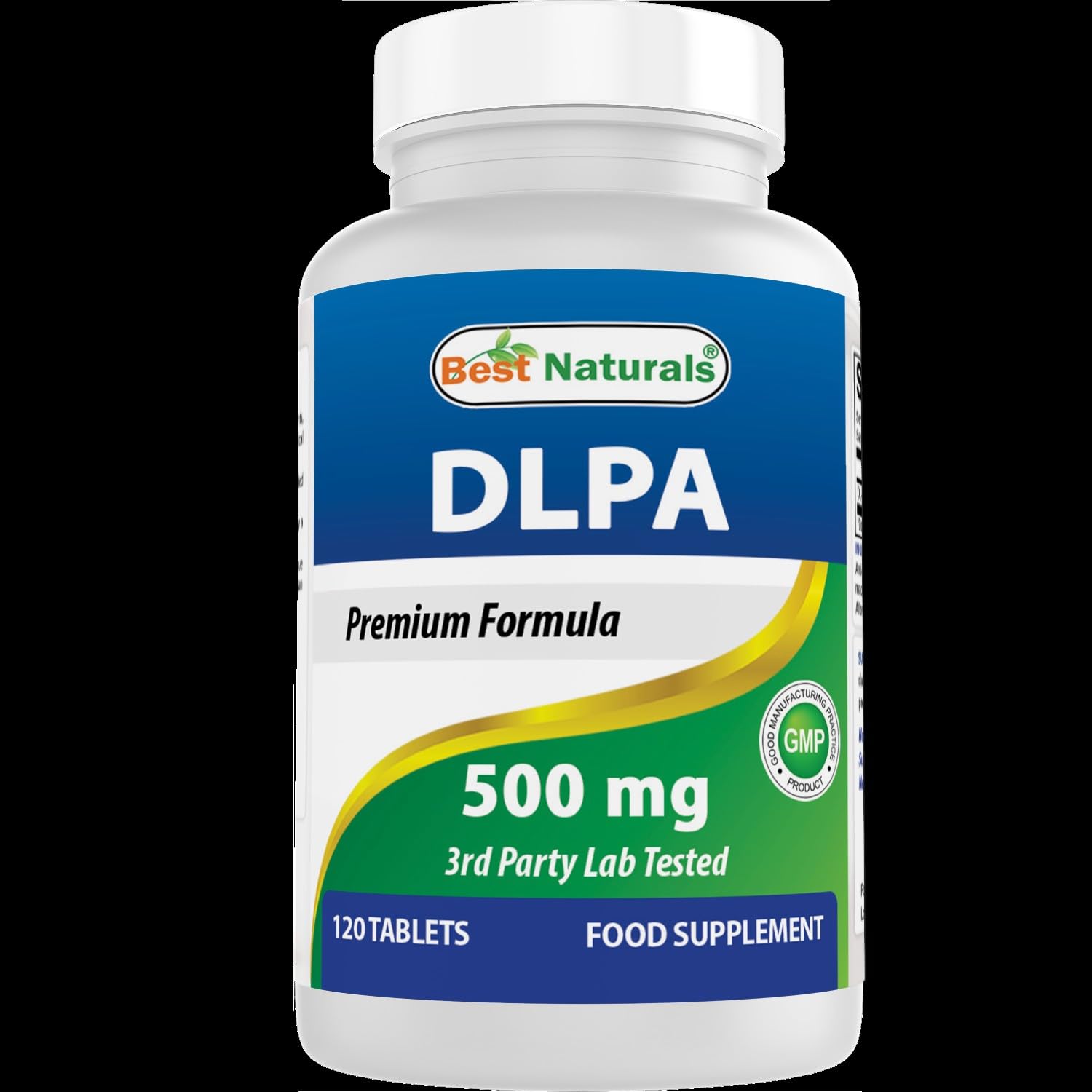 Best Naturals DLPA 500 mg 120 Tablets (120 Count (Pack of 2))