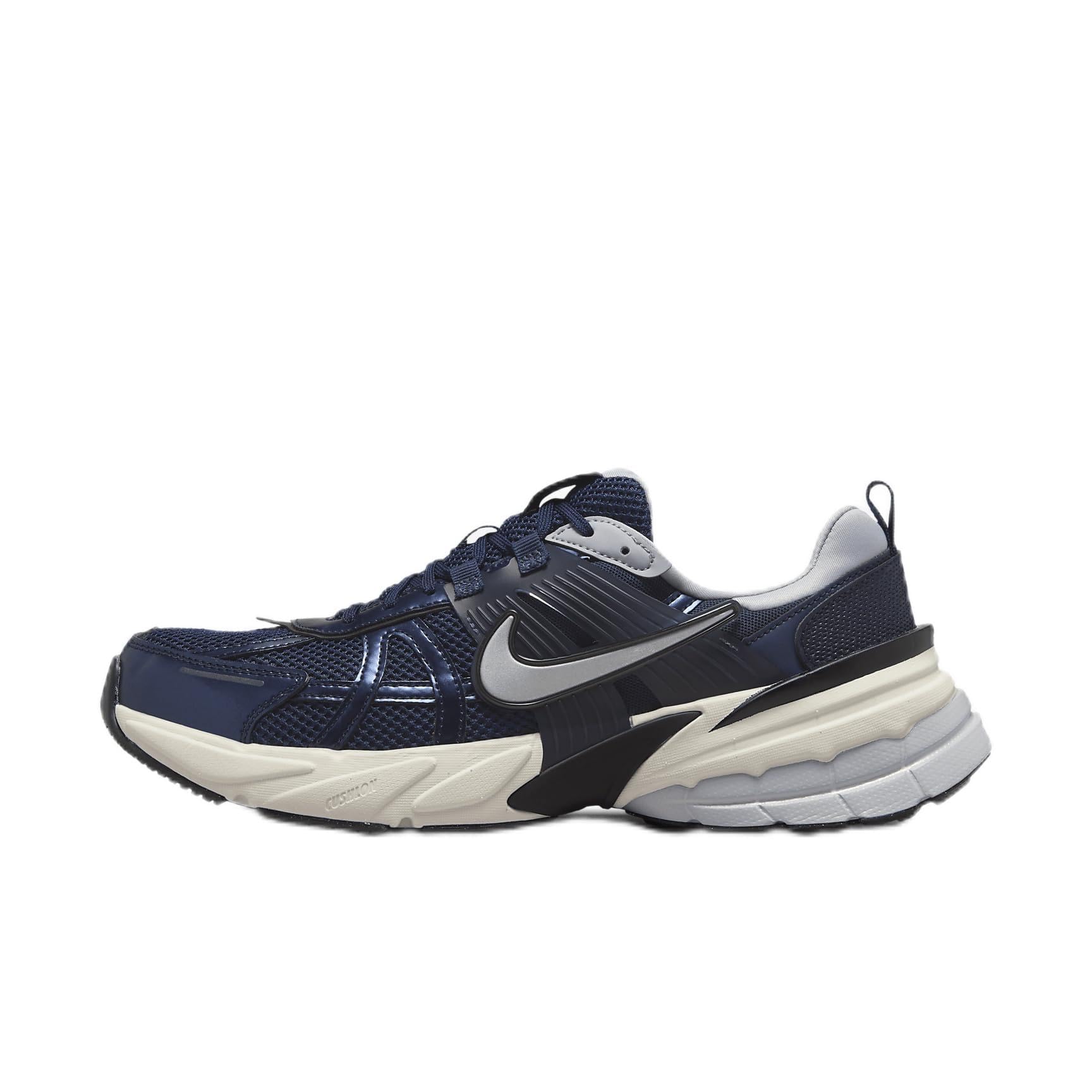 NIKE Men's V2k Run Sneaker, Obsidian Obsidian