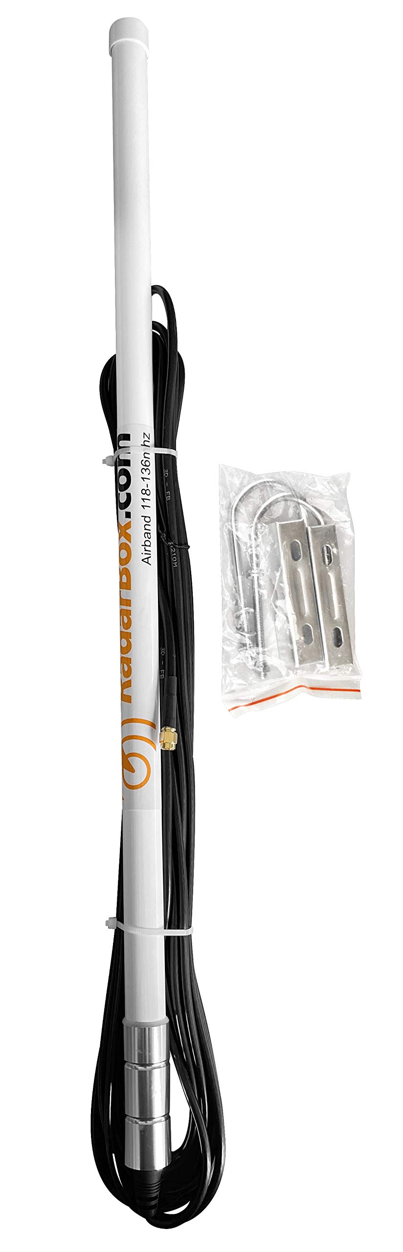 AirNav Radar VHF Airband 118-136 MHz Outdoor Antenna with SMA Connector