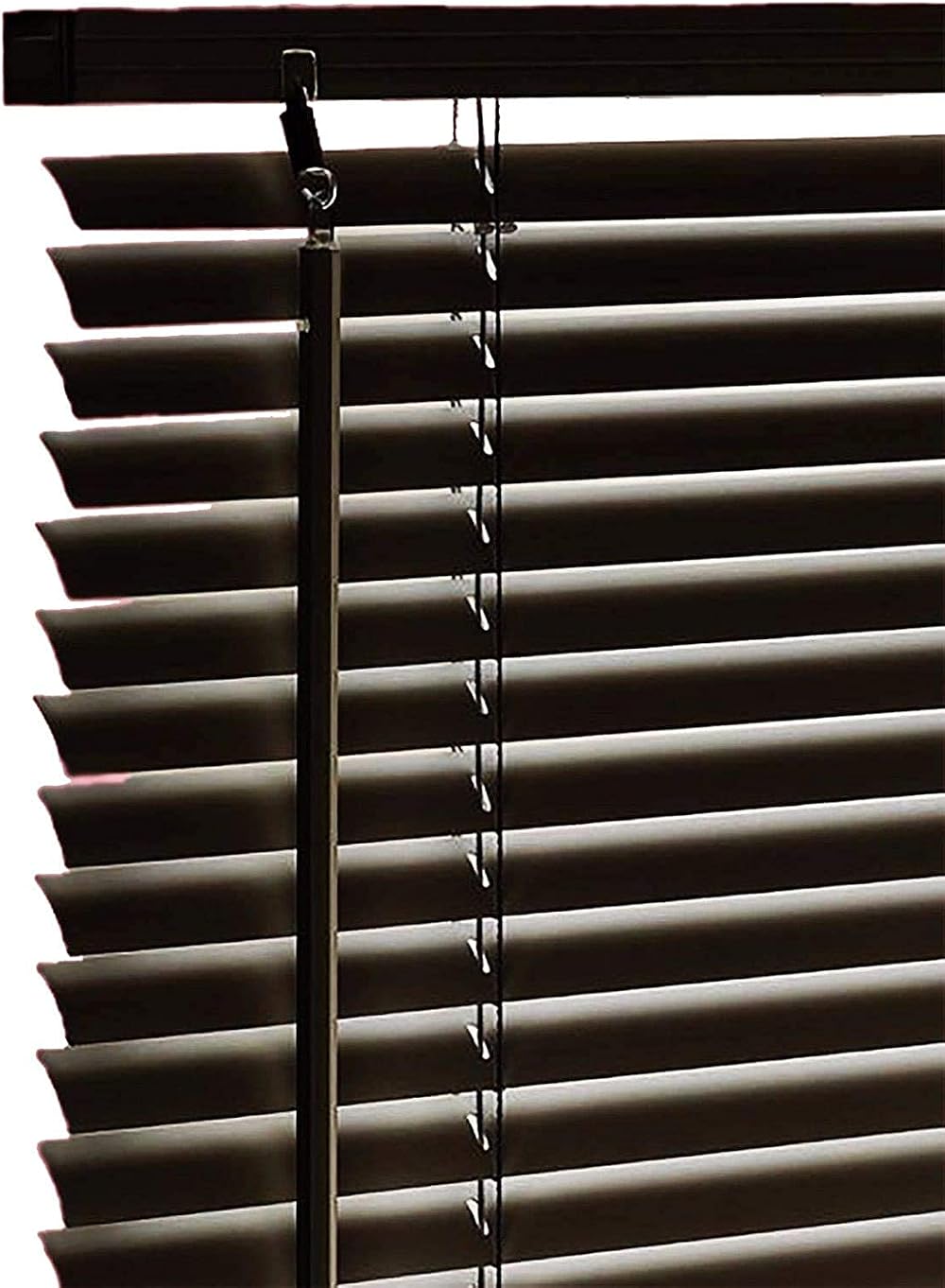 Funky Gadgets PVC Venetian Blind 180x213 cm Easy Fit Twist Open