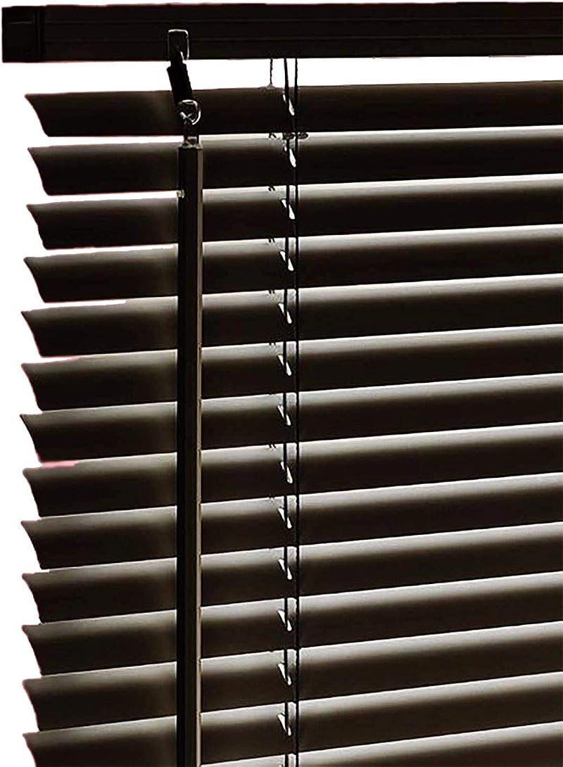 Funky Gadgets PVC Venetian Blind 180x213 cm Easy Fit Twist Open