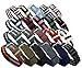 BARTON Watch Bands - Choice of Color, Length & Width (18mm, 20mm, 22mm or 24mm) - Ballistic Nylon Straps
