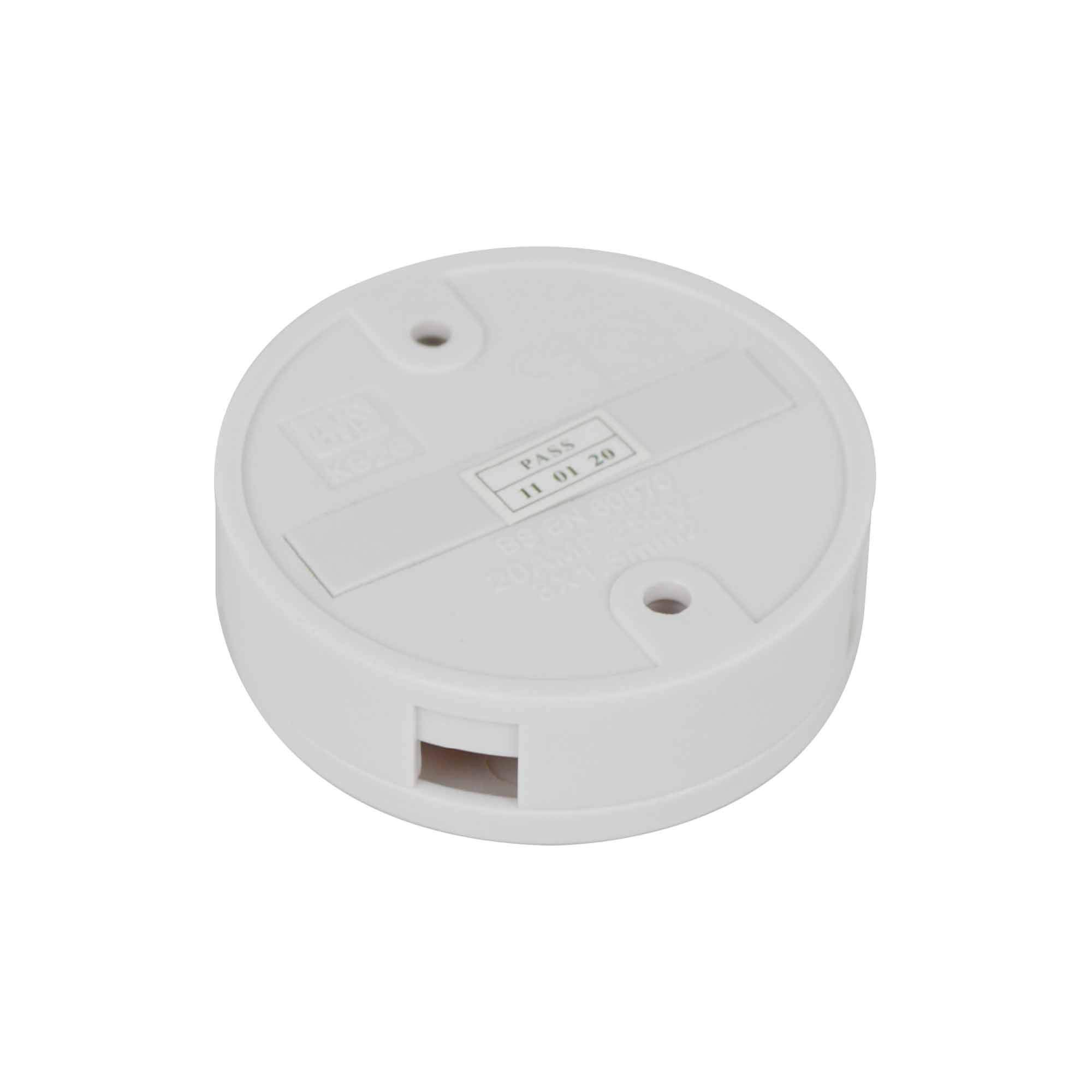 STATUS 20A 4 Terminal Electrical Junction Box, White - (20SRJBX4)