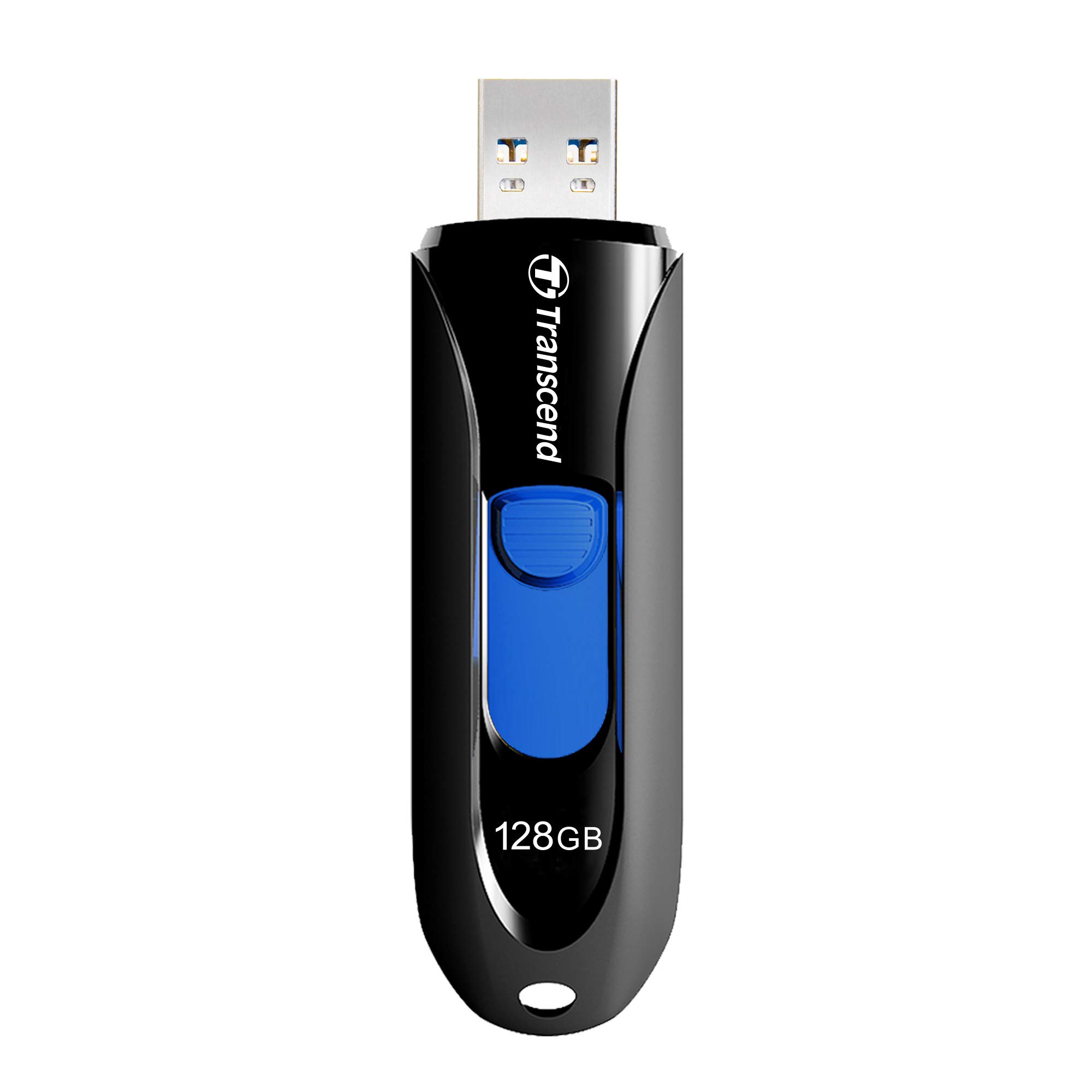 Transcend JetFlash 790 128GB USB 3.0 Flash Drive (USB 3.1 Gen 1 / USB 3.2 Gen 1)-Black TS128GJF790K