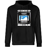 ANMASEVEN Custom Hoodies for Men Women, Custom Hoodie Design Your Own Personalized Sweatshirt Print Picture Front/Back