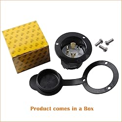 L14-30 Receptacle Generator Plug 30A Flanged Inlet