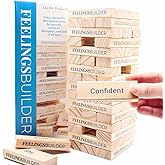 Feelings Builder - Therapy Games for Kids & Teens, Therapist Office Must Haves, Anger Management Toys, CBT Game for Kids, Teens, and Adults, Therapy Tools, Mental Health Games, ADHD Tools