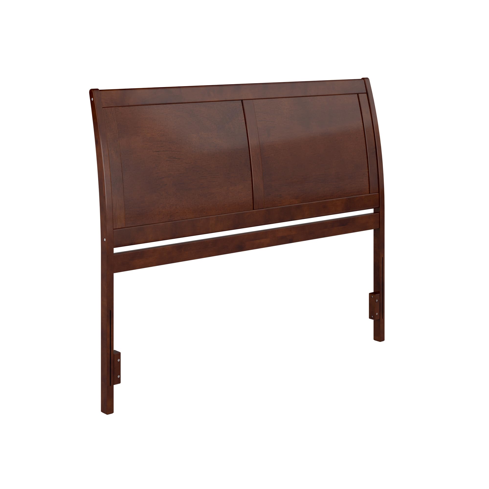 Photo 1 of AFI, Portland Queen Sleigh Solid Wood Panel Headboard, Walnut