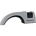 Chef'sChoice 445 Diamond Hone Manual Straight Edge Knife Sharpener, 2-Stage, Gray