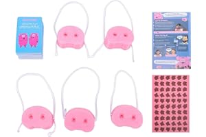 ariarly Piggy Nose Game, You Laugh You Lose Party Game, Funny Pig Games with 150 Cards, for 4+ Players Teens & Adults