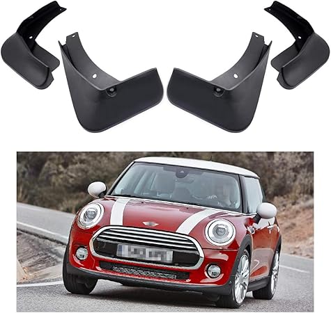 Amazon Moertifei 自動車マッドガード フェンダー マッドフラップ スプラッシュガード ミニクーパーハッチバック ミニクーパーコンバーチブル ミニクーペ用 マッドガード 車 バイク