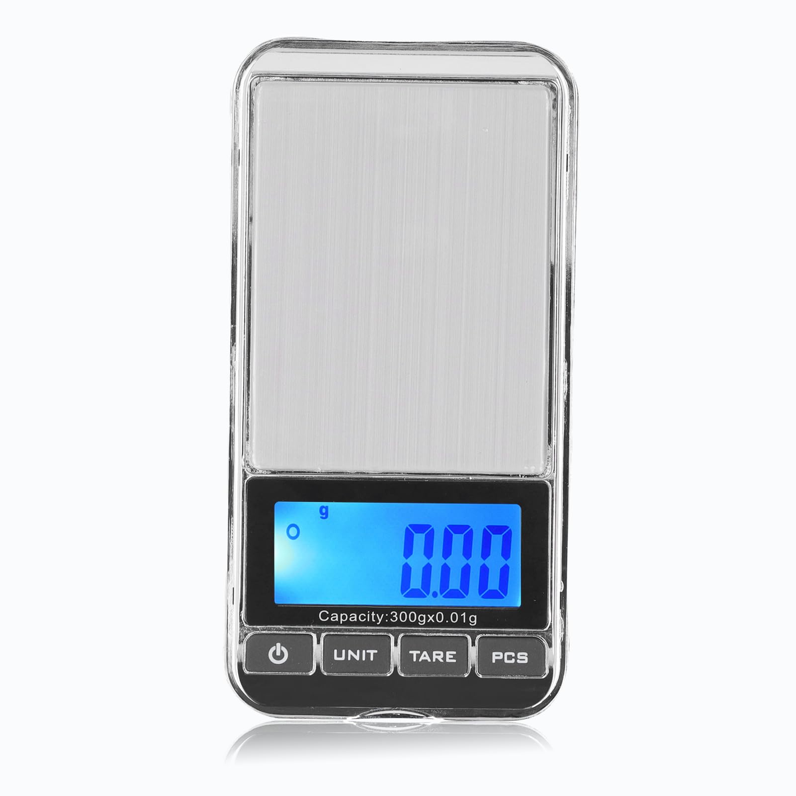 Digital Scale Mini Scale Pocket Jewelry Scale,Gram Scale,300g Digital Pocket Scale High Accuracy Portable Safe Mini Pocket Jewelry Scale with LCD Digital (300g)