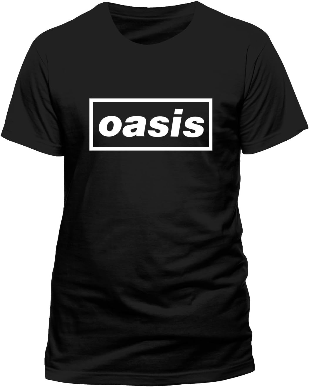 LoudclothingOasis Logo Black T-shirt : Small 36-38" (Black)