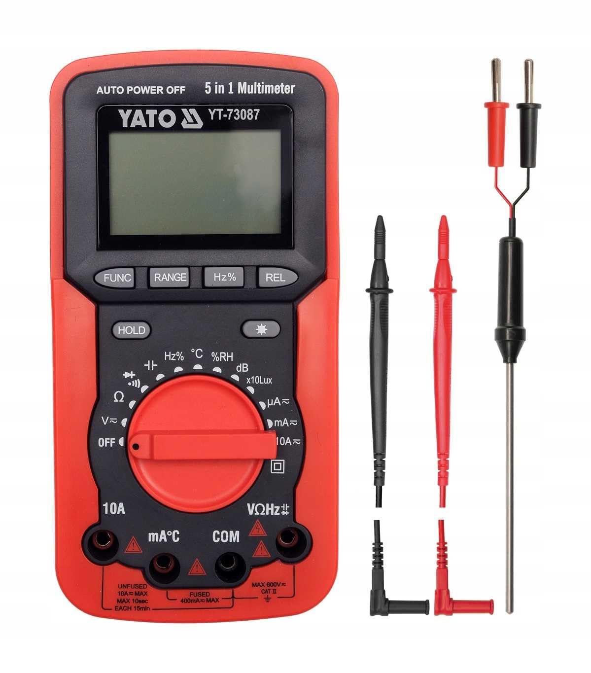 5 in 1 AUTORANGING Digital MULTIMETER