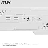 MSI MAG PANO 130R PZ WHITE Mid-Tower Gaming PC Case, ATX, USB 20Gbps view 6