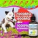 Hemp Oil Dogs Cats - 7000mg - Stress Relief, Separation Anxiety, Chronic Pains, Joint Pain, Seizures, Arthritis, Anti-Inflammatory - Calming Drops - Omega 3, 6 & 9