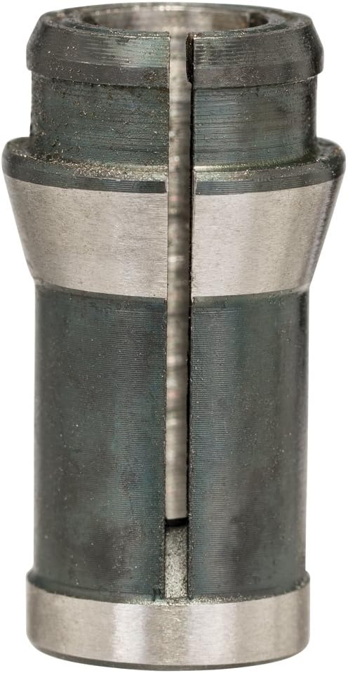 Bosch Collet Without Locking Nut (diameter 1/4'', Accessories for Straight Grinders Routers), Black/Grey, 1/4"