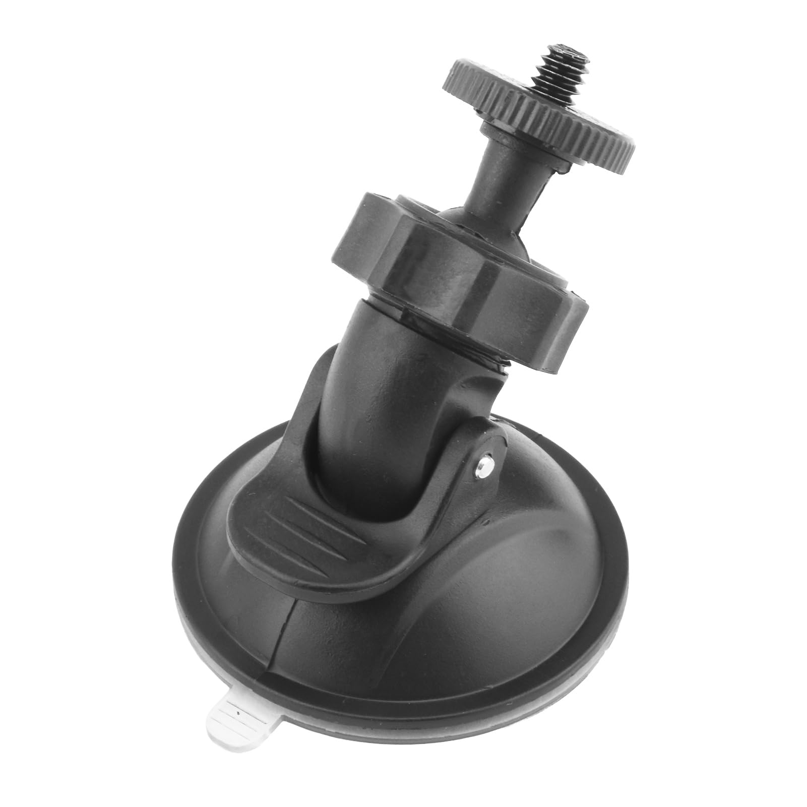 Car Suction Cup for Dash Cam Holder Vehicle Video Recorder on Windshield & DashBoard Mount with 360 Degree Angle View for Driving DVR Camera Camcorder GPS Action Camera(Black)