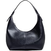 SongKedora Women Vegan Leather Hobo Bag Crescent Shoulder Bags Slouchy Tote Handbag Y2K Clutch Purse