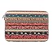 Plemo Bohemian Sleeve Canvas Fabric Carrying Notebook Case Bag, Bohemian Style (9.7 inch)