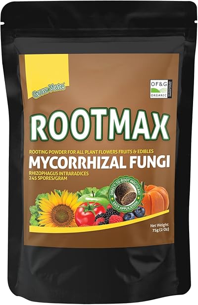 Grow Mate RootMax Mycorrhizal Fungi 75 g Rooting Powder for Plants