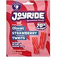 Joyride Sweets Candy Strawberry Twists Licorice - 4oz - 70% Less Sugar.