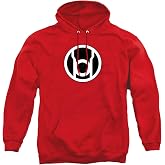 Green Lantern Men's Red Lantern Logo Hooded Sweatshirt Red