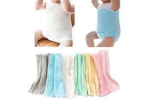 6 Pack Baby Belly Button Band Cotton Gtube Covers Belly Protector Wraps Bellies Belt for Baby Toddler Boys Girls