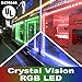 Crystal Vision Korean Genuine 5050 Bright LED Module Store Front Window Kit/Plug-in and Play / 72W Made in Korea w/Warranty (RGB 25ft x2)