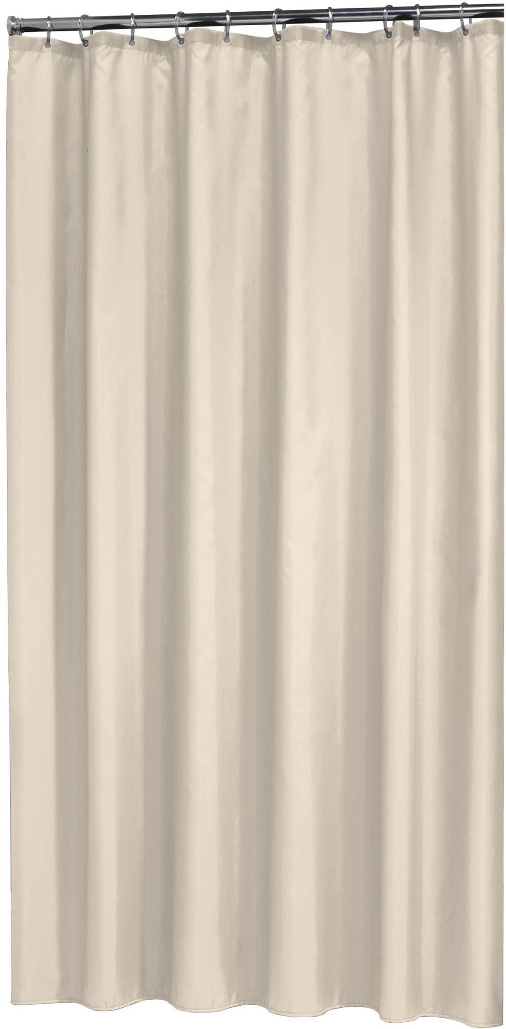 Sealskin Granada Shower Curtain, PEVA, Beige, 240 x 180 cm