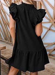 Dokotoo Womens 2024 Spring Summer Drawstring V-Neck