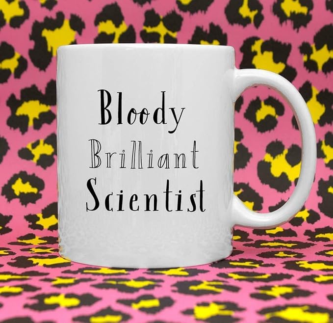 NEW Bloody Brilliant Scientist Coffee Mug