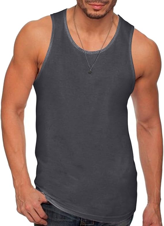 Next Level Mens Jersey Tank Top 3633Heavy Metal at Amazon Men’s