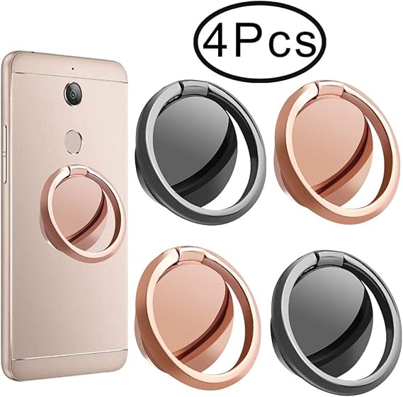 Cell Phone Ring Holder, Outee 4 Pcs Finger Ring Stand