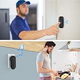 SECRUI Wireless Doorbell IP55 Waterproof Battery 1000ft Range 52 Chimes view 7