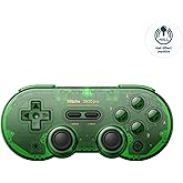 AKNES 8Bitdo SN30 Pro Bluetooth Controller, Hall Effect Joystick Update, Gaming Controller Compatible with Switch 2, Apple, S