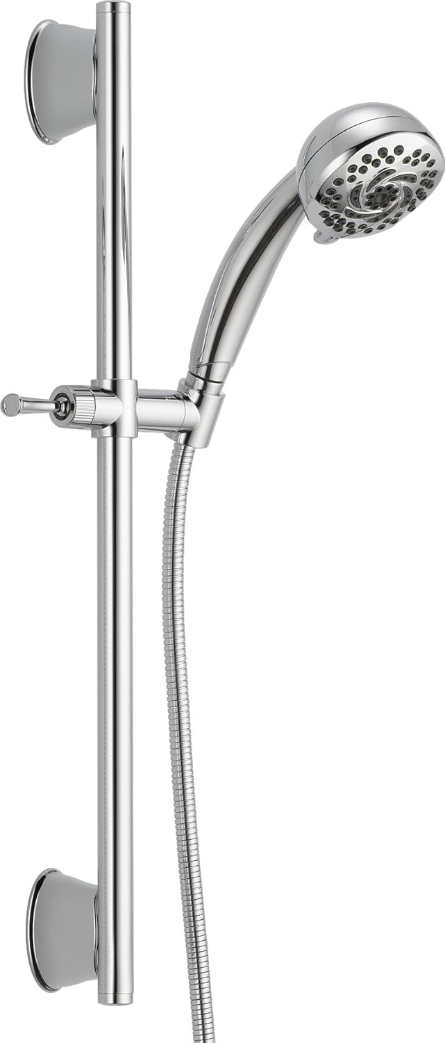 Delta Faucet 51599 Slide Bar Hand Shower Chrome Amazon In Home