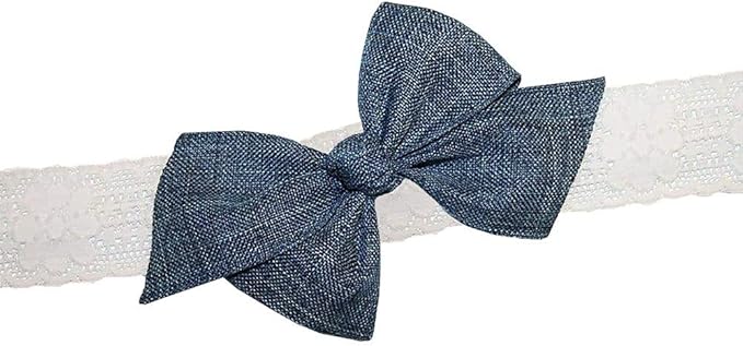 denim headband for baby