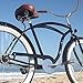 sixthreezero Men's BE Single Speed Beach Cruiser Bicycle, Black, 26